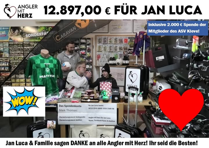 Spendenaktion für Jan Luca